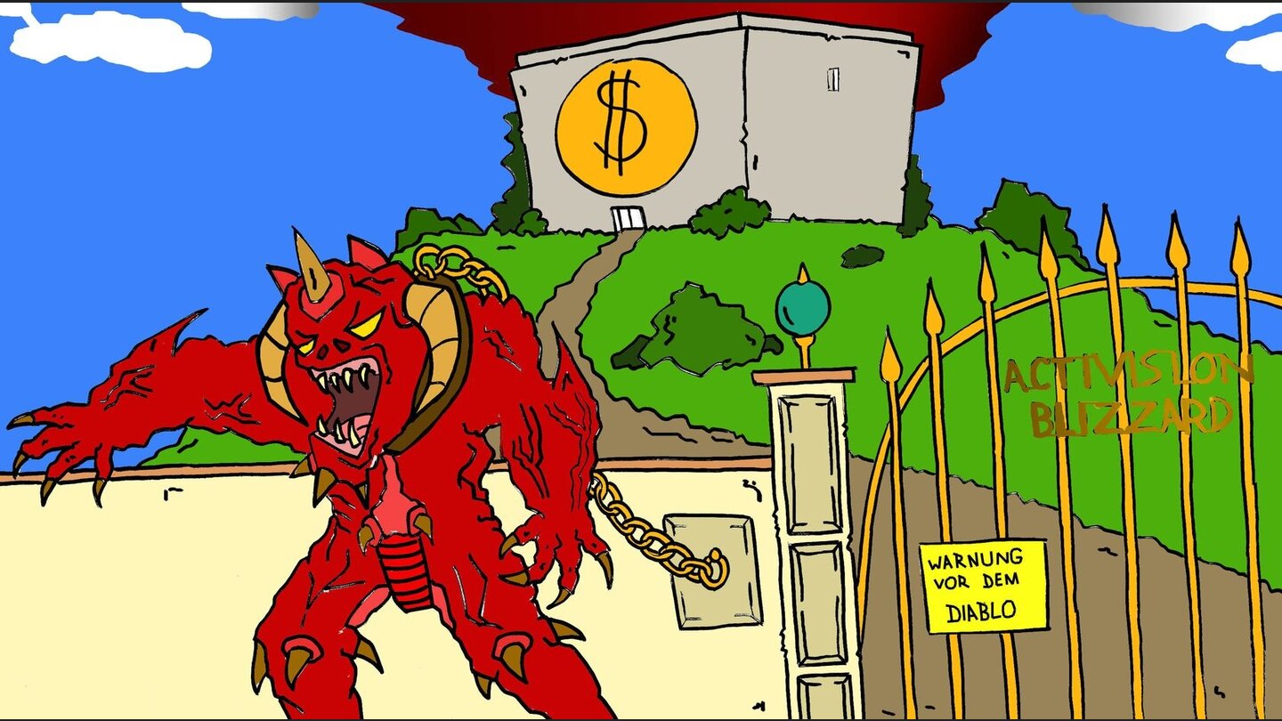 Diablo 3: ZeichenwettbewerbEinsendung von Moritz Sprick