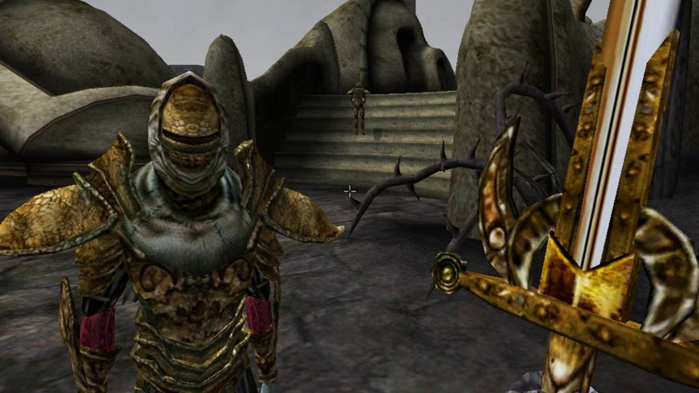The Elder Scrolls III: MorrowindSerientypisch steht auch beim dritten Elder Scrolls nicht die Haupthandlung sondern die spielerische Freiheit im Vordergrund. Dementsprechend offen ist die Welt und das Charaktersystem angelegt. Auch stehen erneut Gilden und andere Vereinigungen zur Wahl, denen man sich anschließen kann. Wie in Daggerfall kann die Spielfigur zudem vom Vampir-Fluch befallen werden.