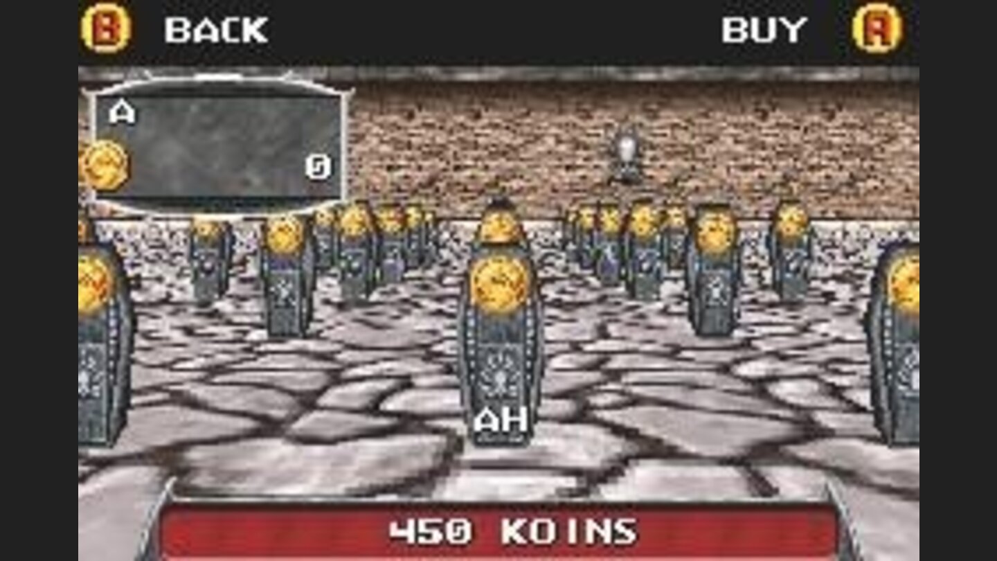 The Krypt where you can buy unlockables with koins