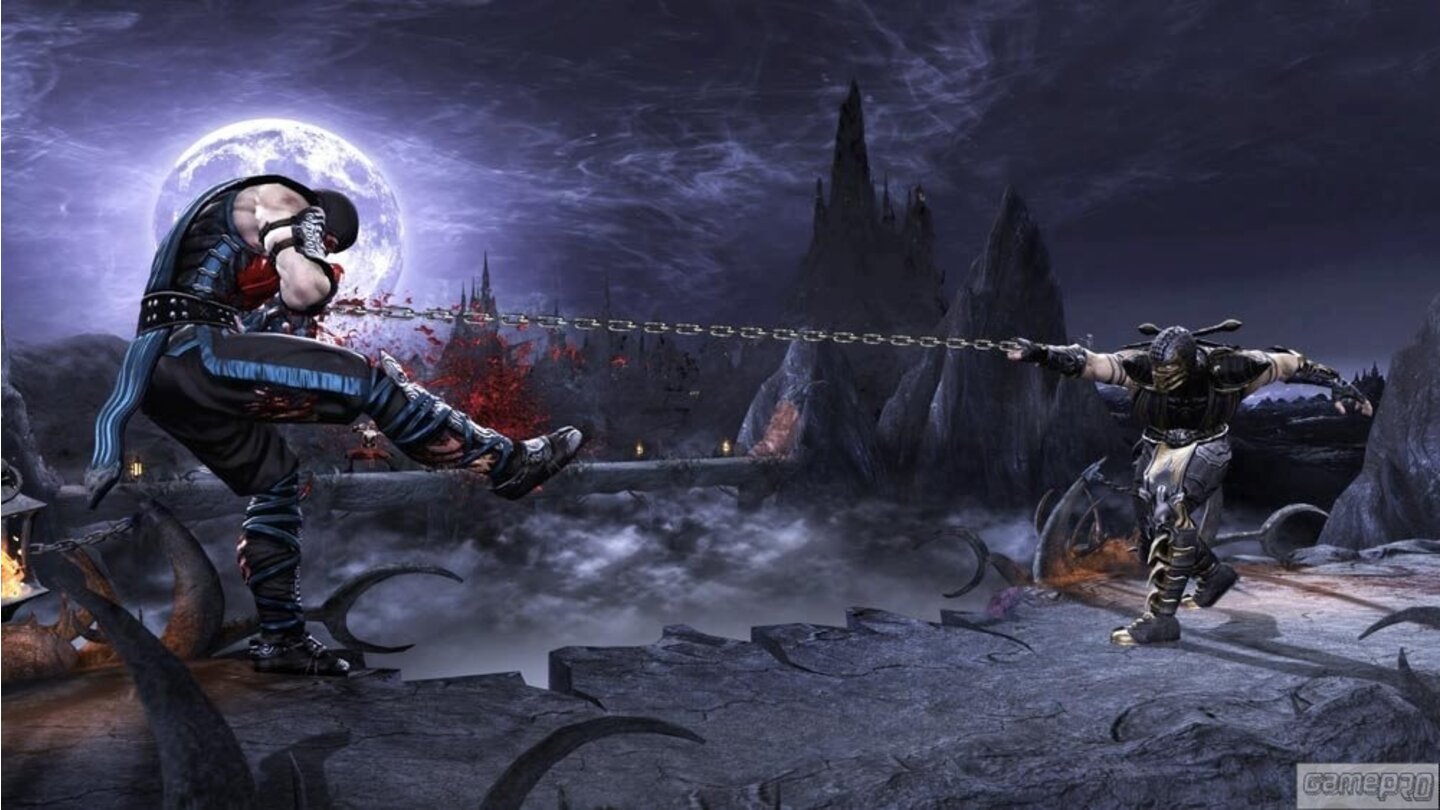 Mortal KombatMit Mortal Kombat kehrt Warner zurück zu den Ursprüngen der Serie: 3D-Kämpfe und ultrabrutale Finishing Moves. Ob der Titel wohl so in Deutschland erscheinen darf? (Nur für Xbox 360 und PS3)