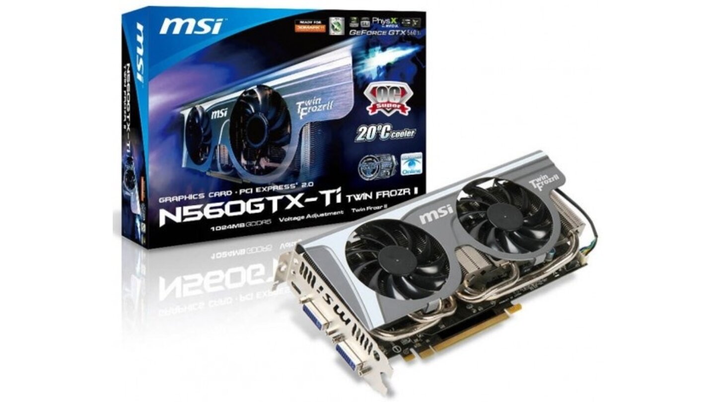 MSI Geforce GTX 560 Ti Twin Frozr II