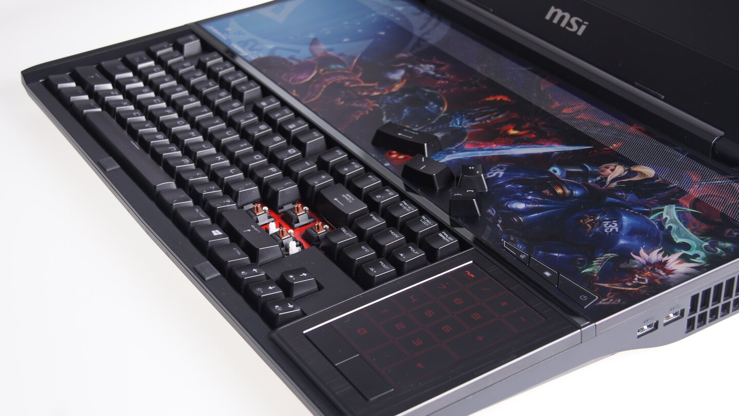 MSI GT80S 6QE - Tastatur