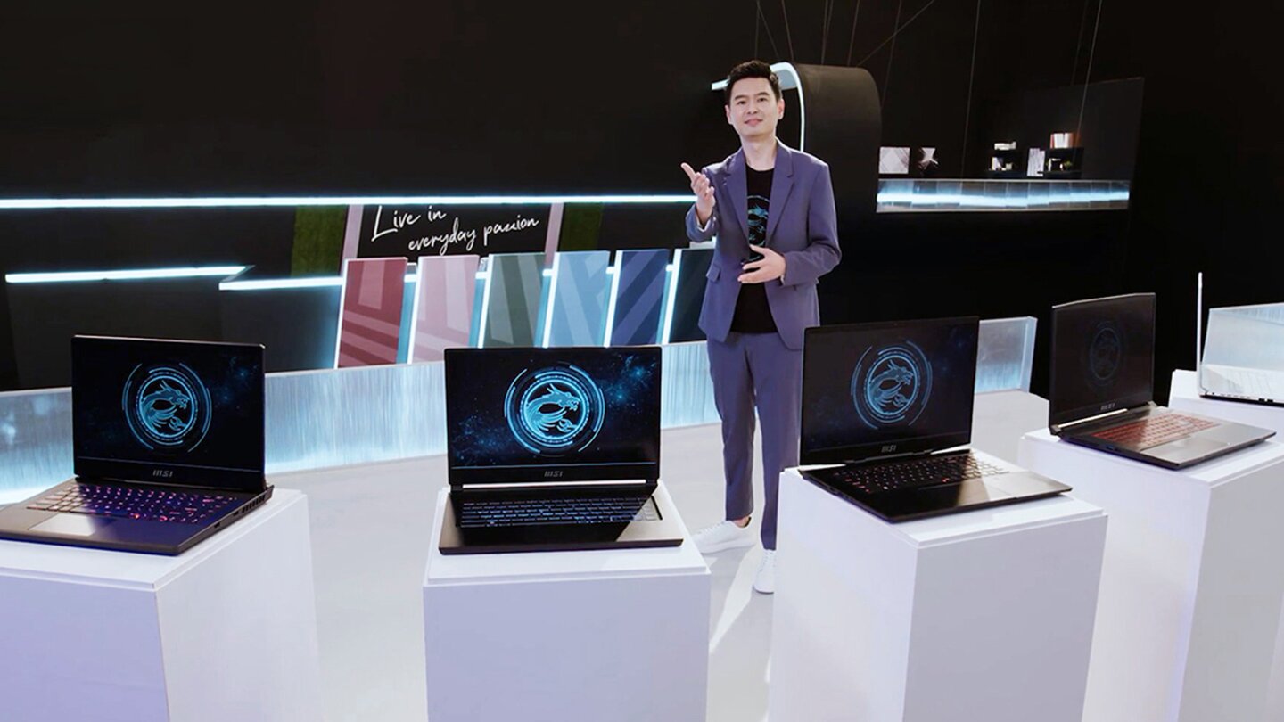 Von Katana bis Raider: Das komplette Gaming-Line-up von MSI umfasst fünf Produktfamilien.