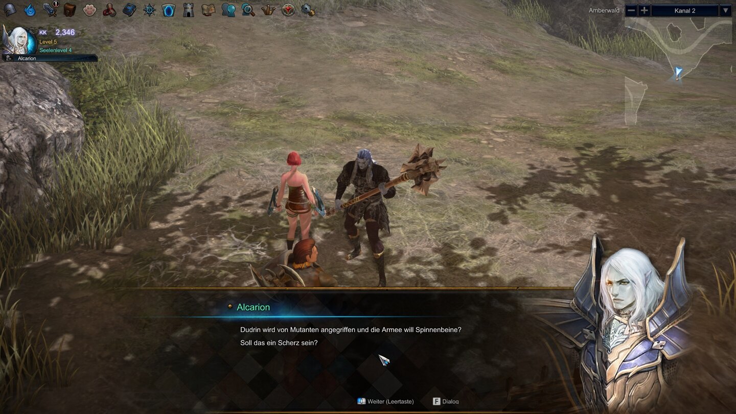 MU LegendSelbst unser Held hält die Aufgaben für unter seiner Würde - machts aber trotzdem.