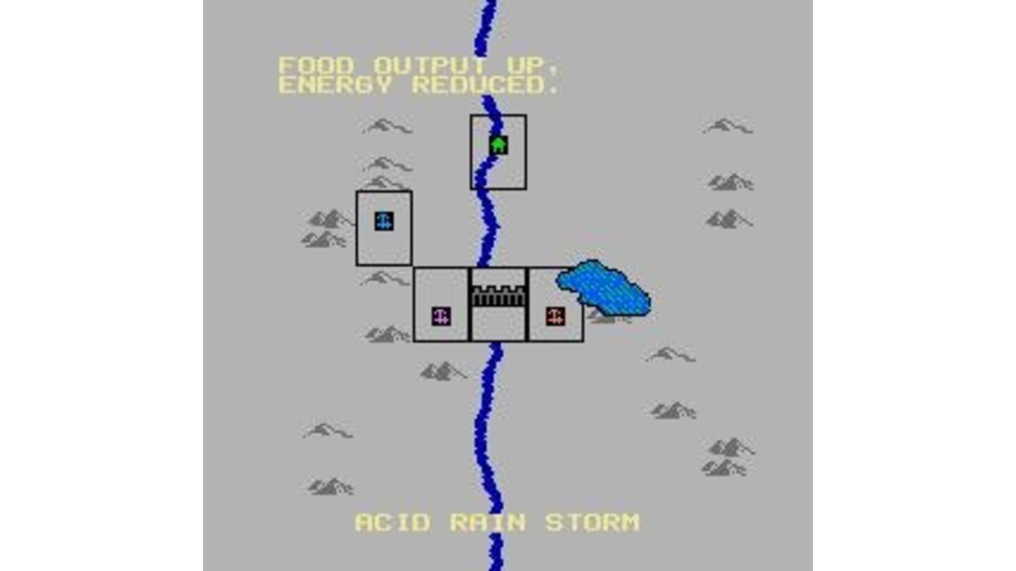 Events such as Acid Rain affect game conditions
