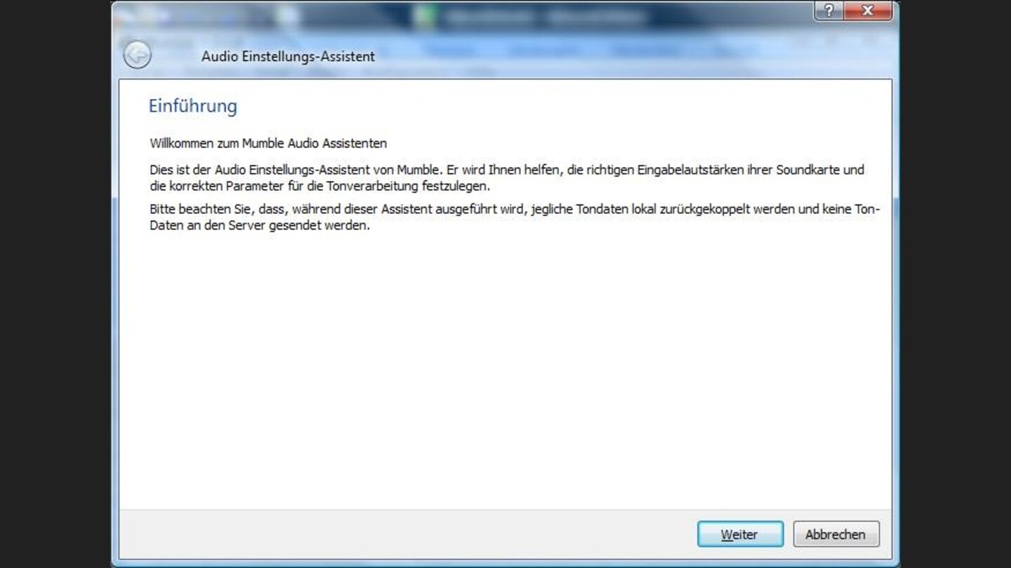 Einrichtung-Assistent