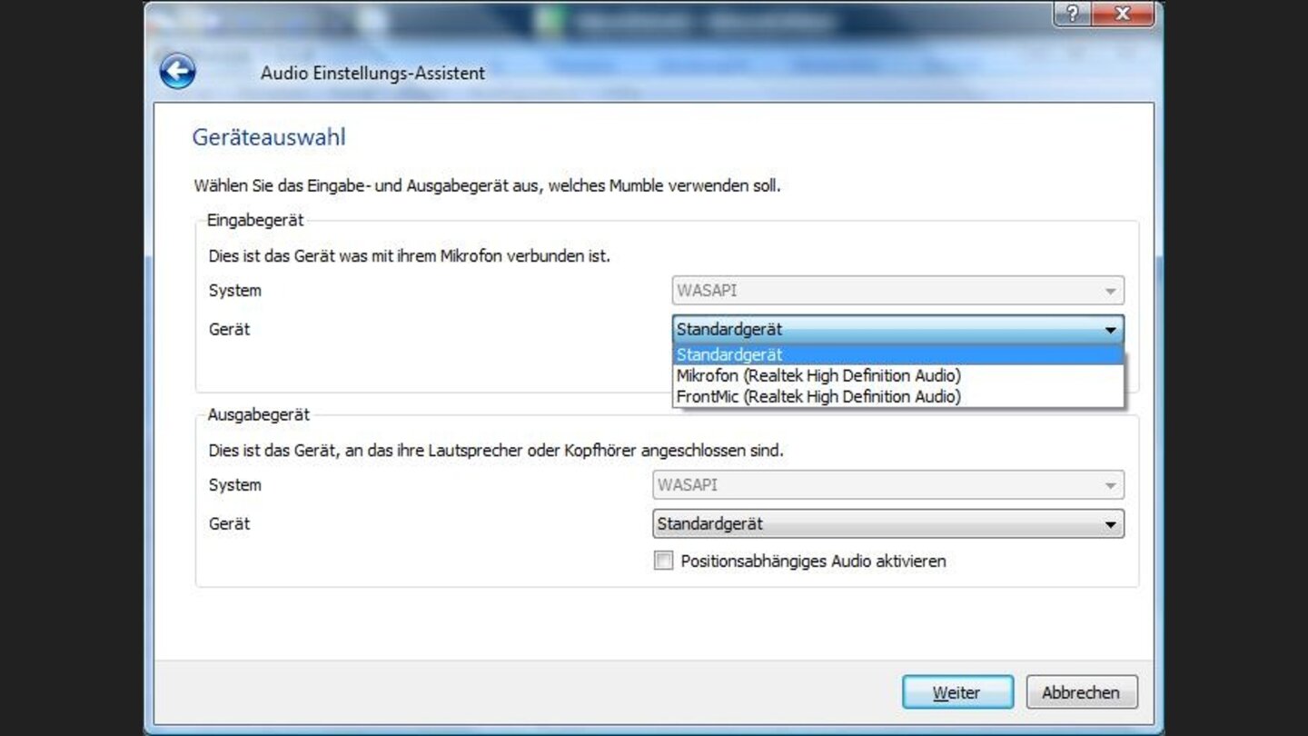 Einrichtung-Assistent