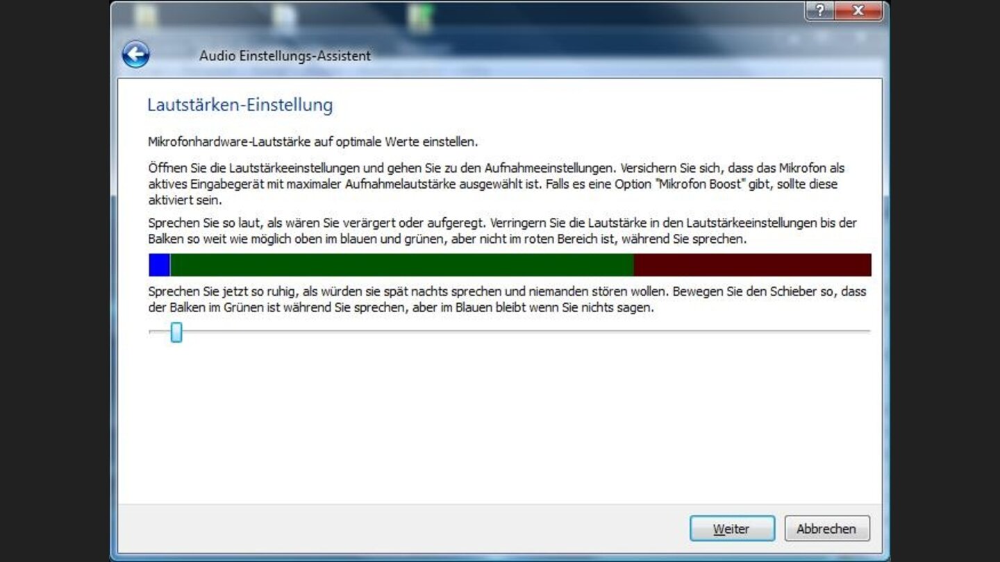 Einrichtung-Assistent