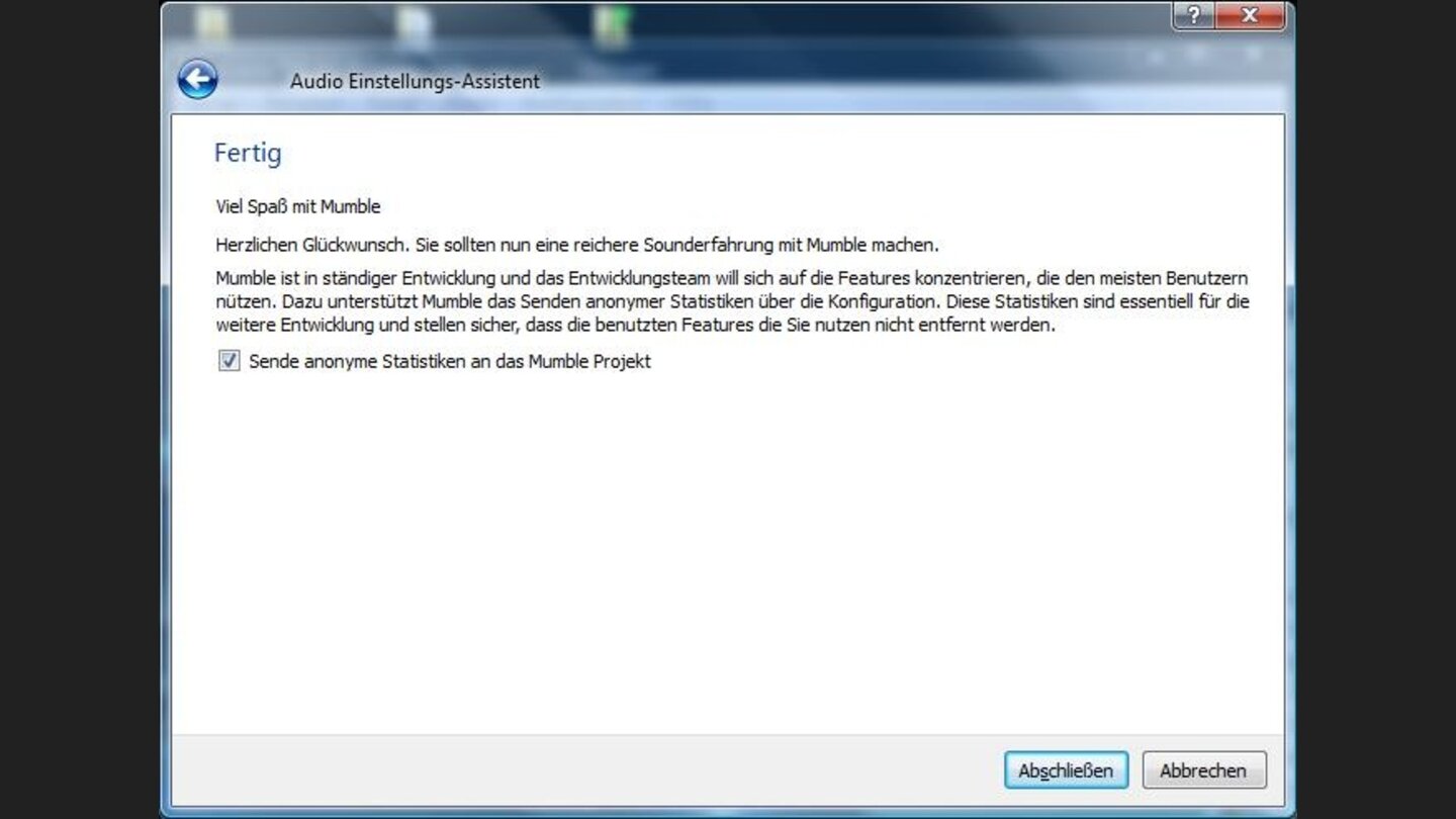Einrichtung-Assistent