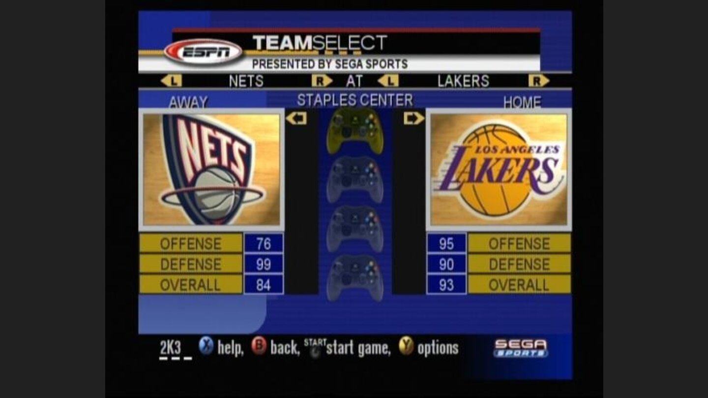Select your team