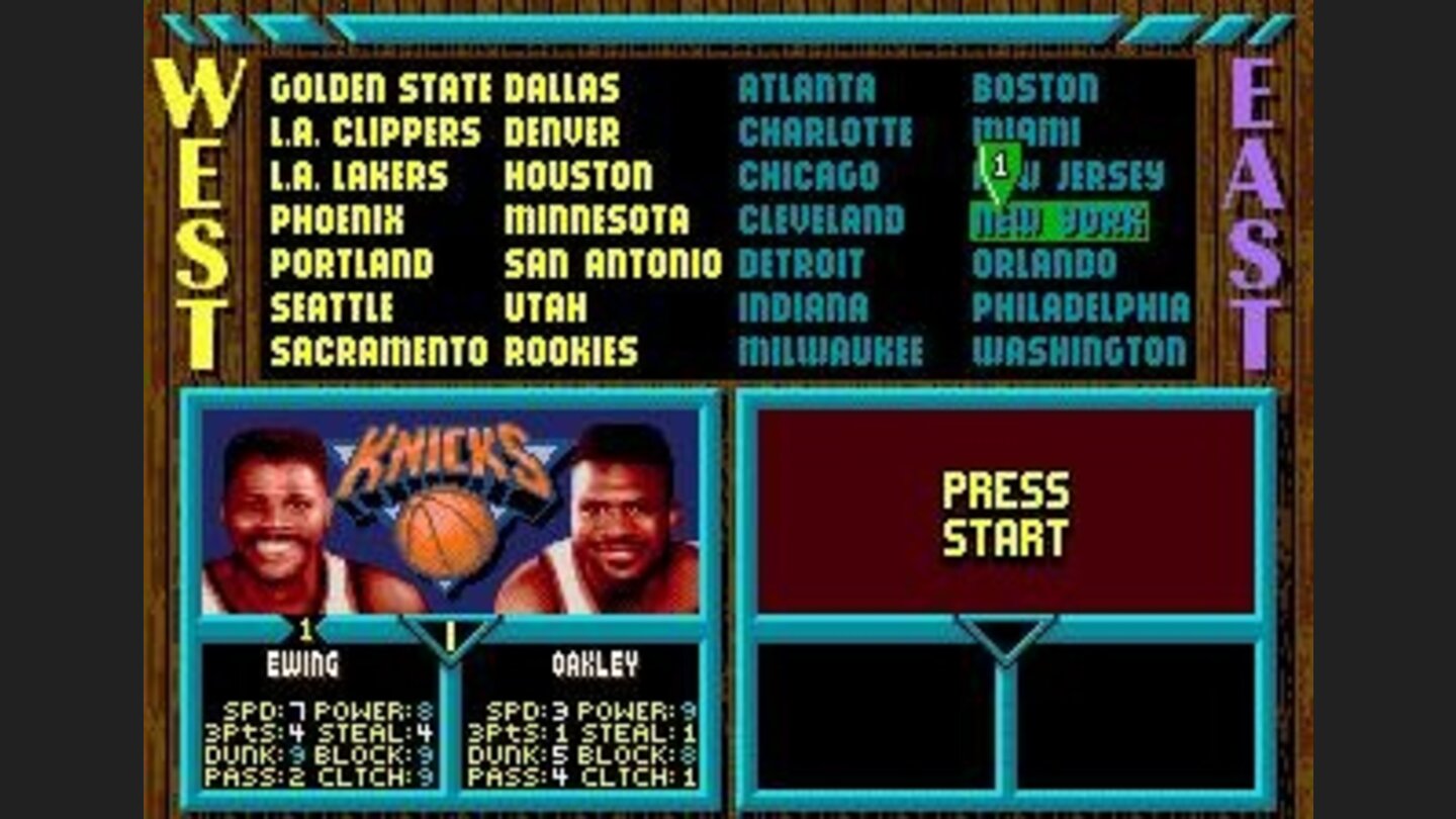 Yep, that was at the time Ewing and Oakley played for the Knicks...