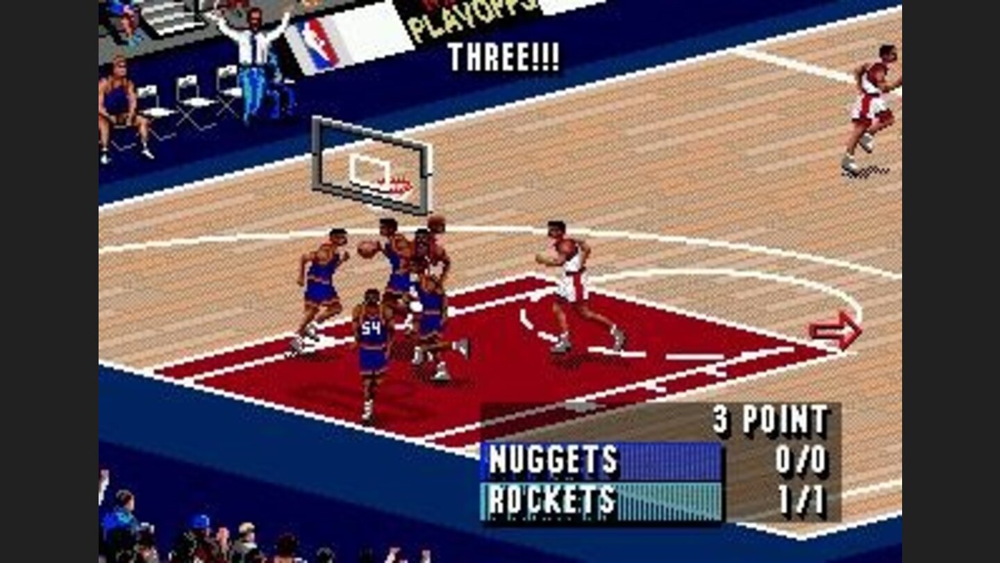 Three-pointer!