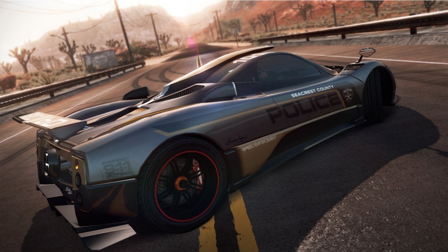 Need for Speed: Hot PursuitPagani Zonda Cinque (Polizei)