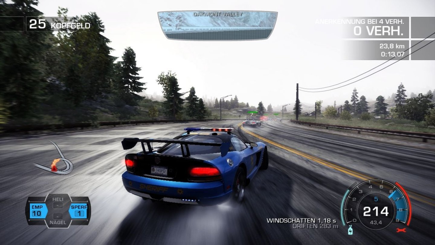 Need for Speed: Hot PursuitScreenshots aus der PC-Testversion.