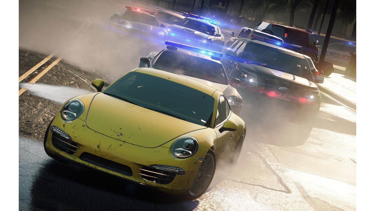 Need for Speed: Most Wanted ... können ganz schnell auch mal ein paar mehr werden.