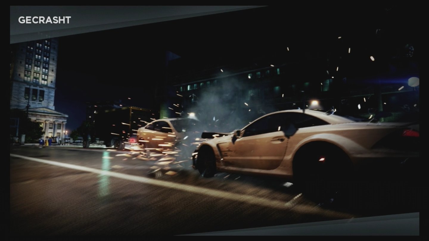 Need for Speed: Most WantedDas Schadensmodell ist, wenn es auch (außer Reifenschäden) keine Auwirkungen aufs Fahrverhalten hat, sehr realistisch.