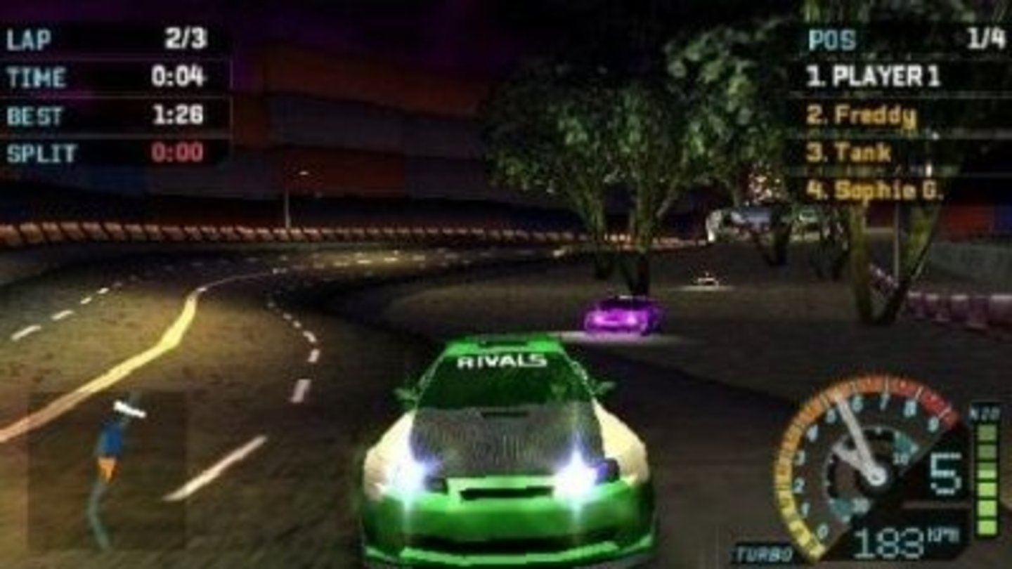 Need for Speed Underground Rivals PSP 1