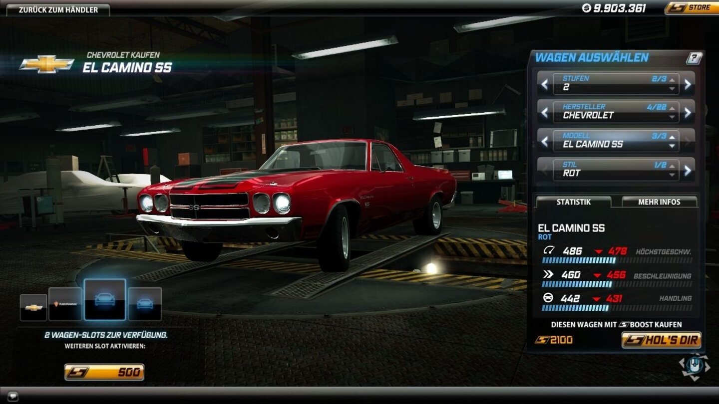 Need for Speed: World - Die Autos