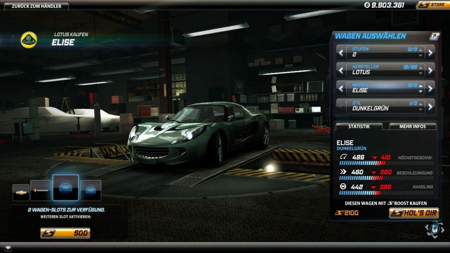 Need for Speed: World - Die Autos