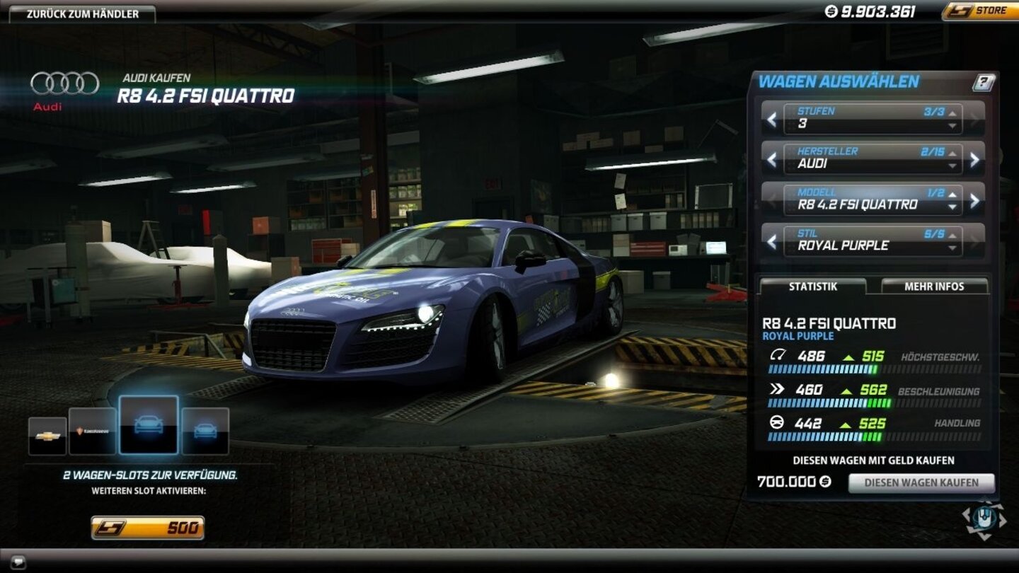 Need for Speed: World - Die Autos