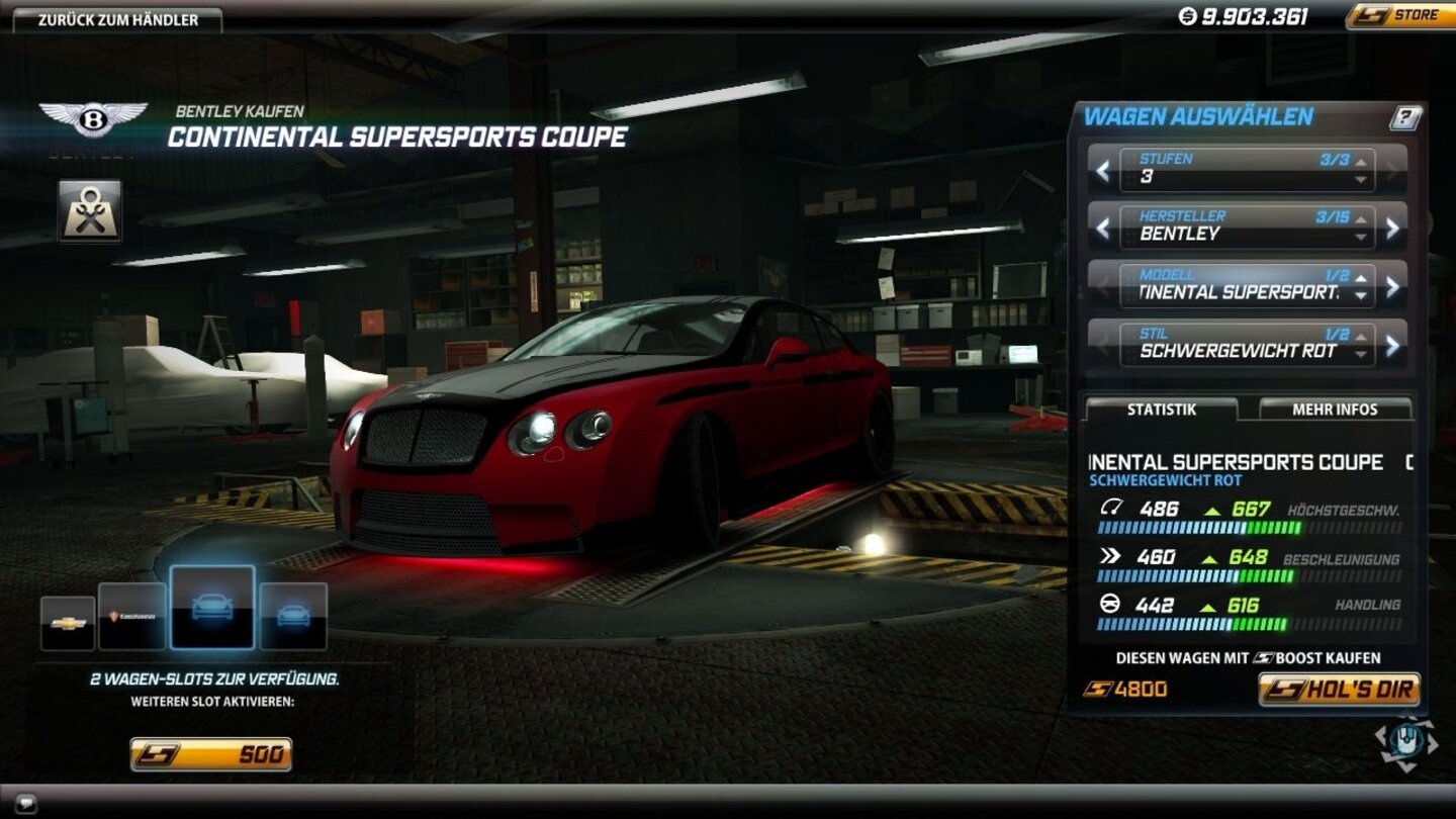 Need for Speed: World - Die Autos