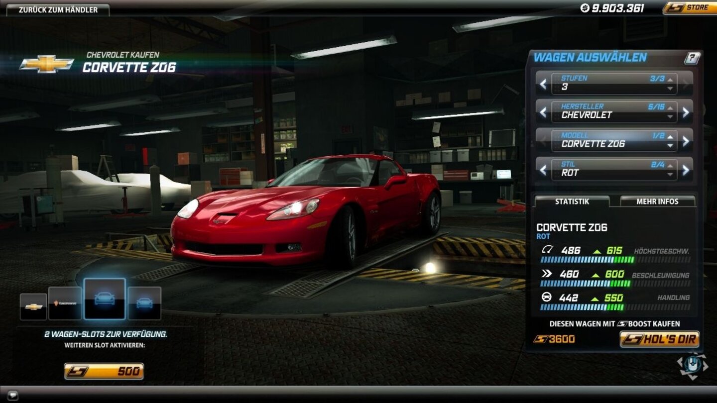 Need for Speed: World - Die Autos