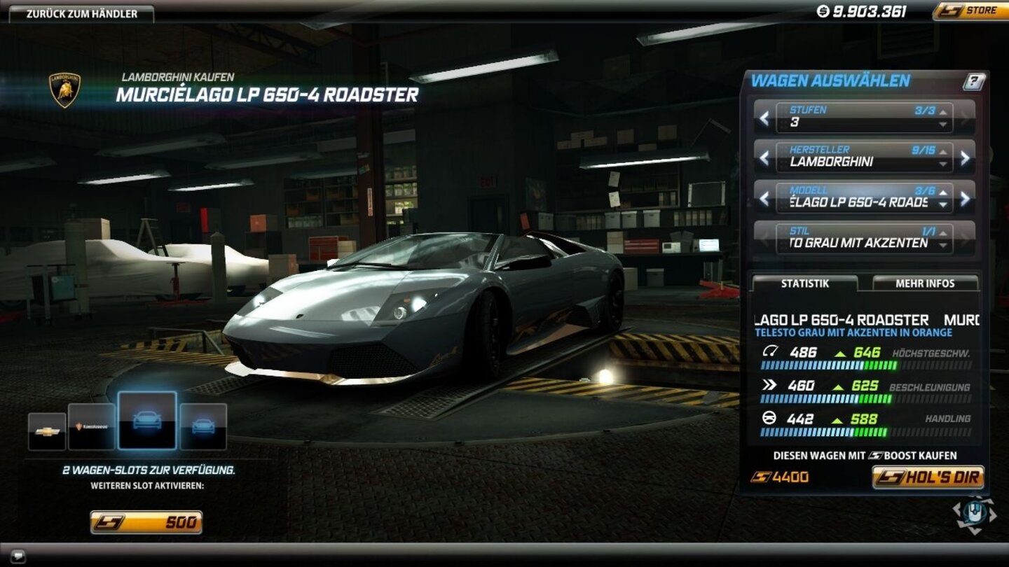 Need for Speed: World - Die Autos