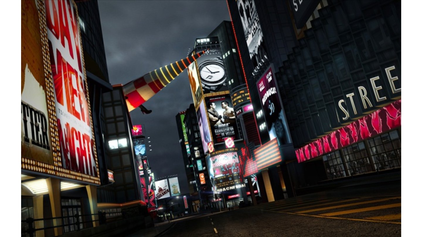 Need for Speed: WorldDas erste größere Inhalte-Update für Need for Speed: World wird einen dynamischen Tag-Nachtwechsel einbauen, hier die Szene am Tag...