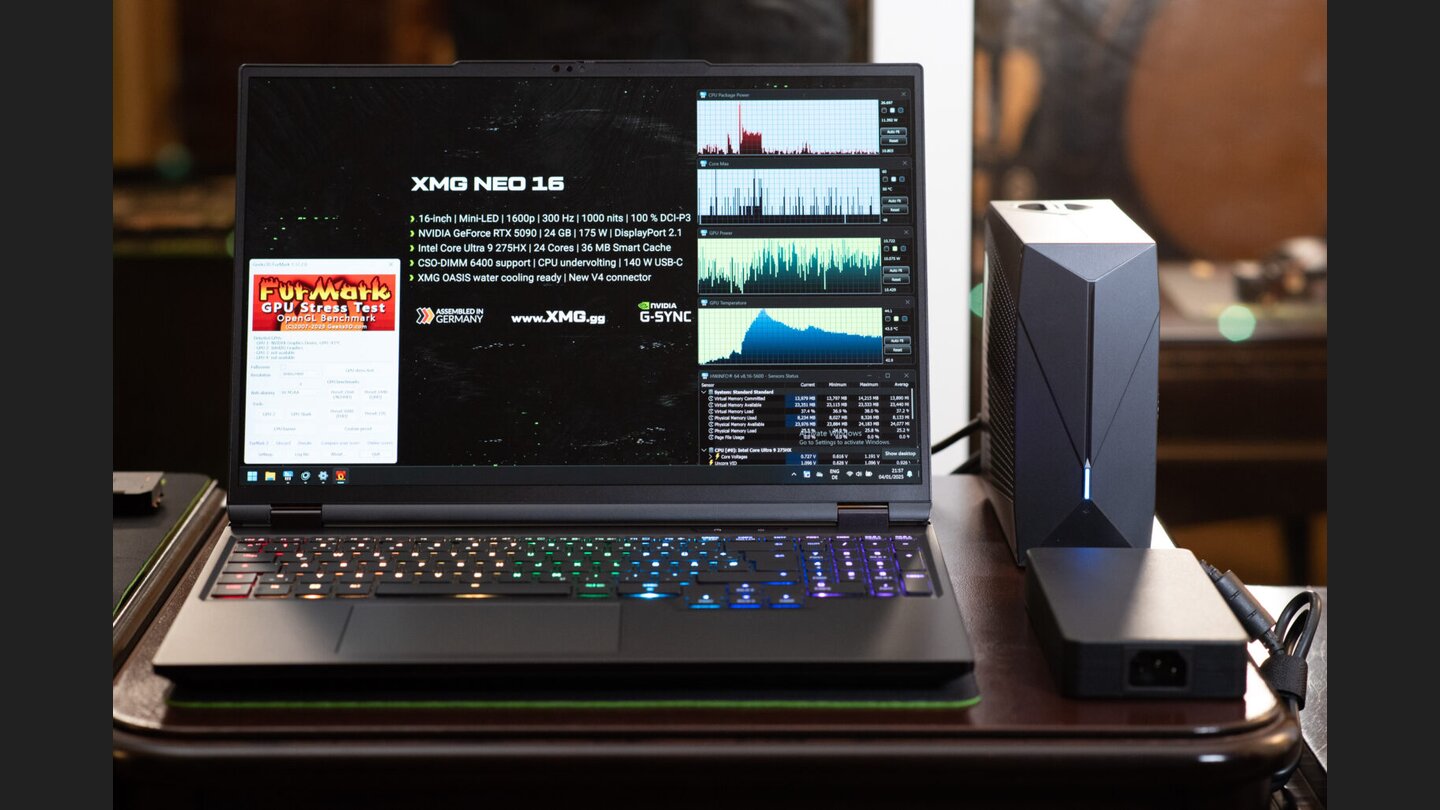 XMG Neo 16 E25 (Quelle: XMG)