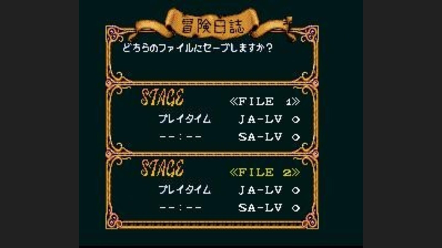 Your stats for the level