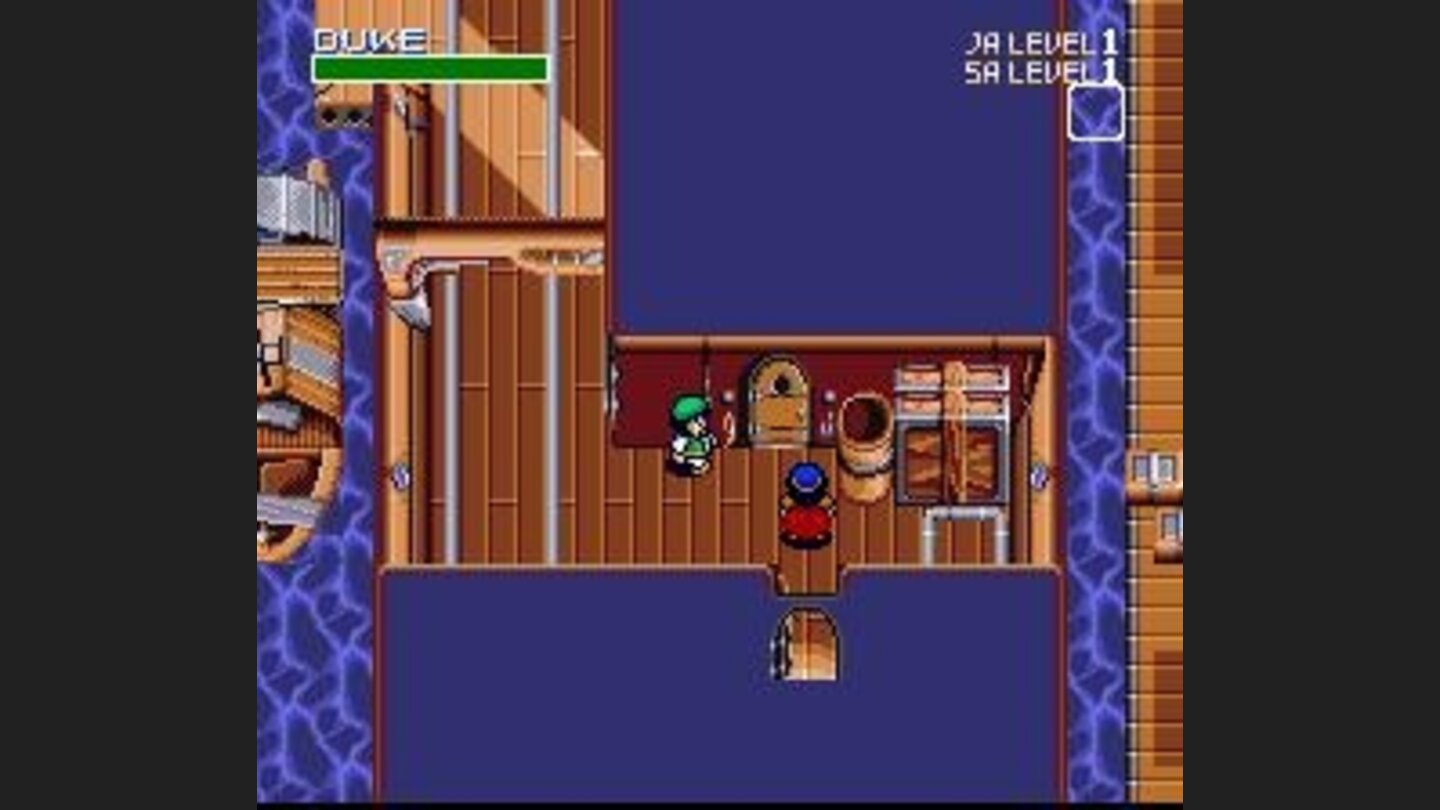 On a ship