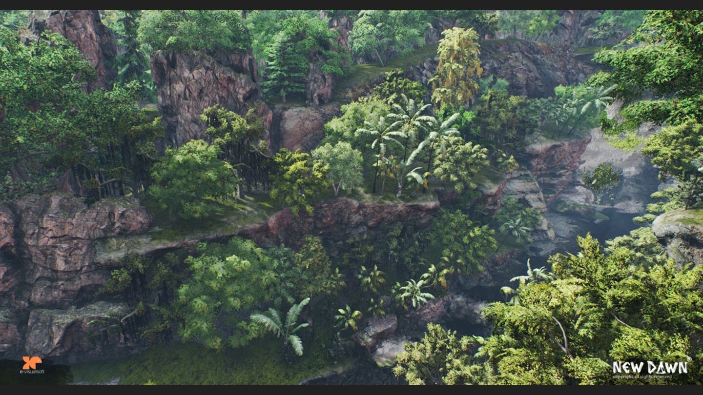 New Dawn Alpha Screenshots und Konzepte
