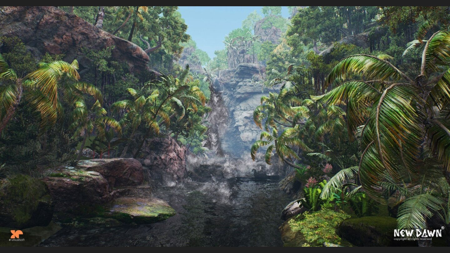 New Dawn Alpha Screenshots und Konzepte