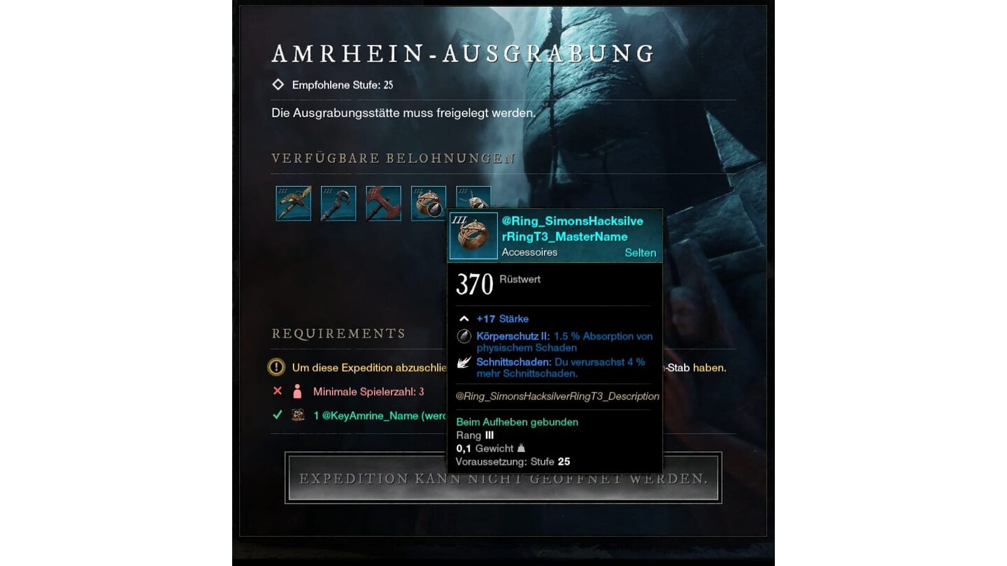 New World - Amrhein-Ausgrabung