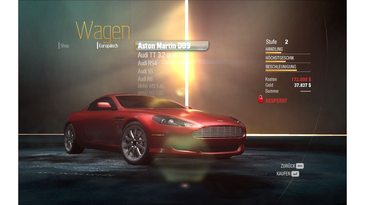 NFS Undercover: Aston Martin DB9