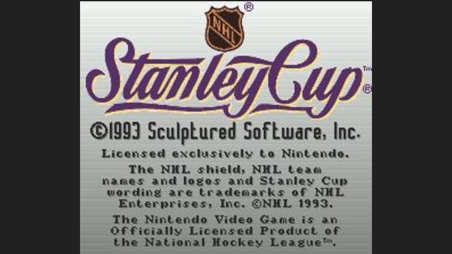 Title screen.