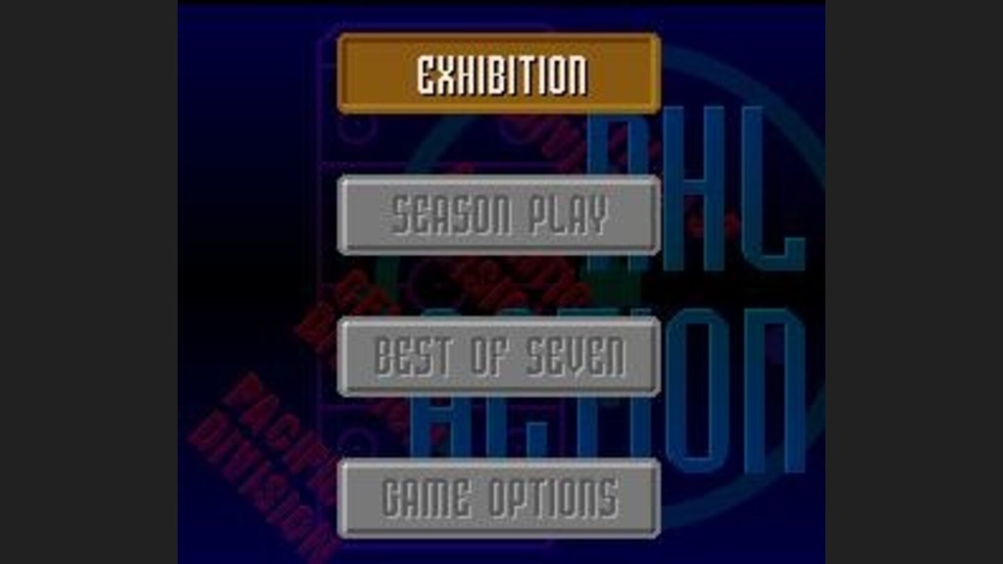 Main menu.