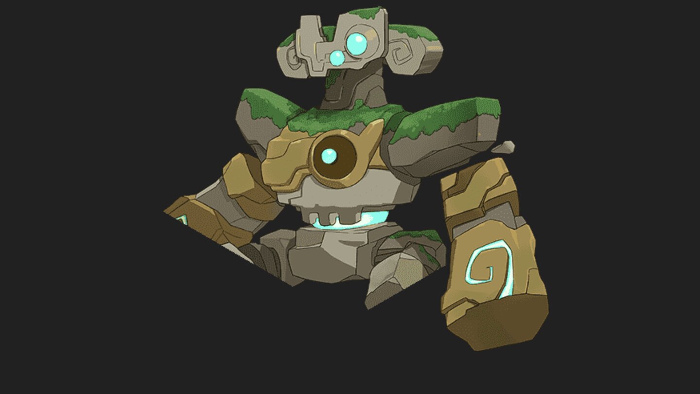 Petromaton: Dieses Wesen aus Stein ist eine Art Wächter über alte Ruinen. Es kann sehr hart zuschlagen.