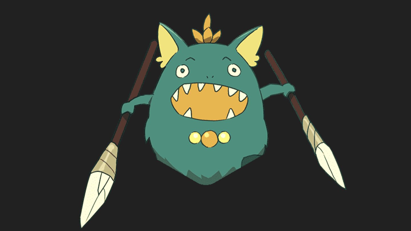 Rambazamba: Dieses Wesen ist ein kleiner Chaot, der wild herumtanzt und sich nichts sagen lässt.