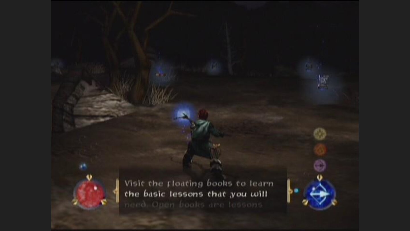 The orb you found accompanies you and gives you guidance.