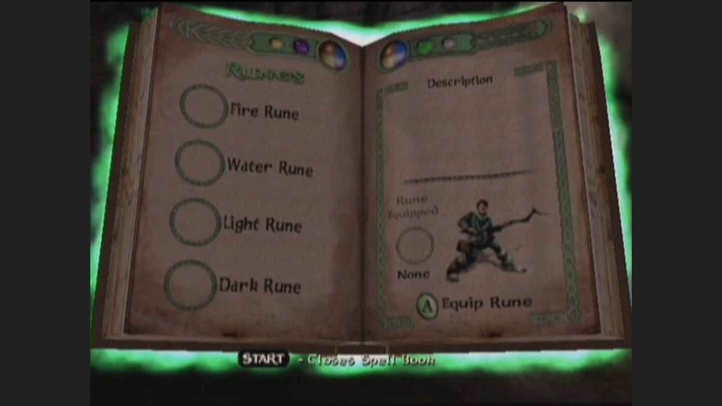 In your journey you will acquire runes to focus your powers.