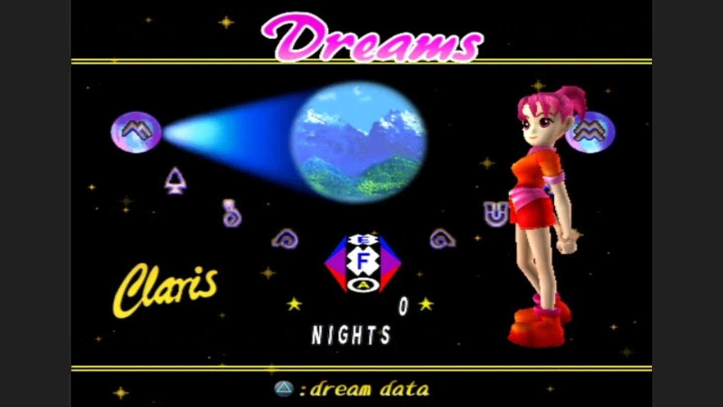 NiGHTS PS2 1