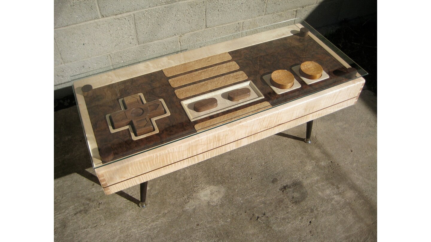 Nintendo Controller Coffee Table