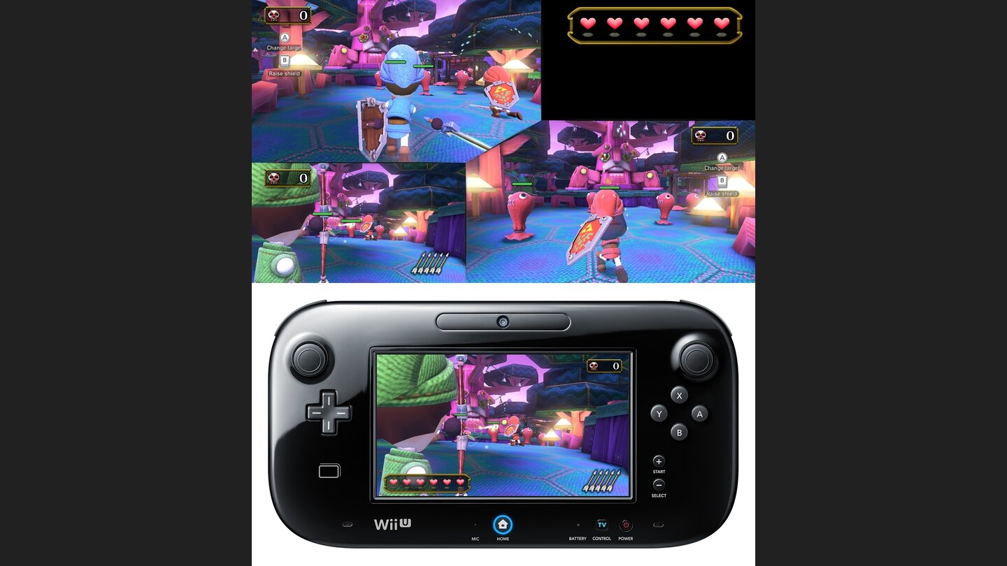 Nintendo Land... ein gutes Koop-Abenteuer, das sich von Level zu Level steigert.