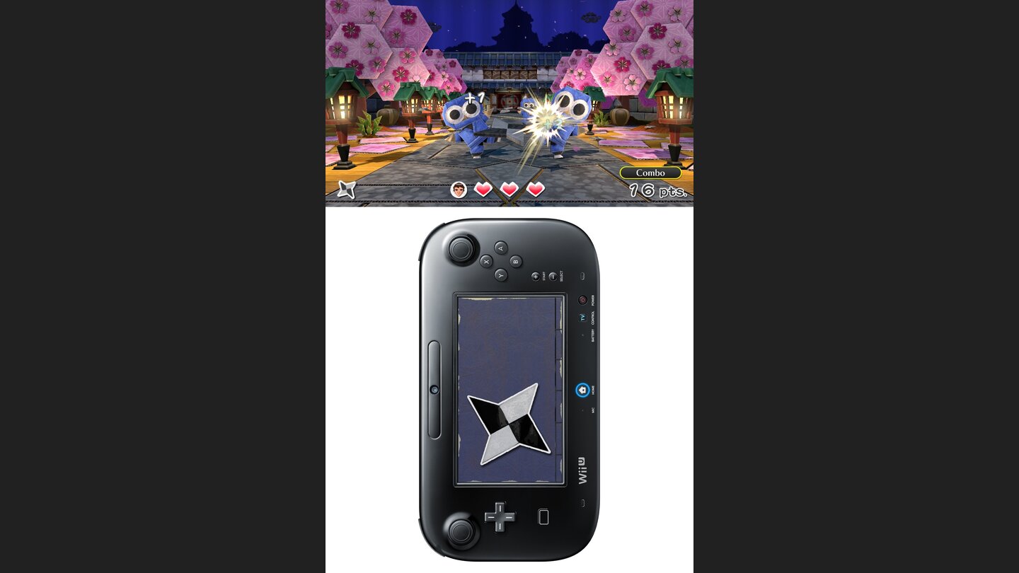 Nintendo LandMit Ninjastern gehts in Nintendo Land auf Highscore-Jagd.