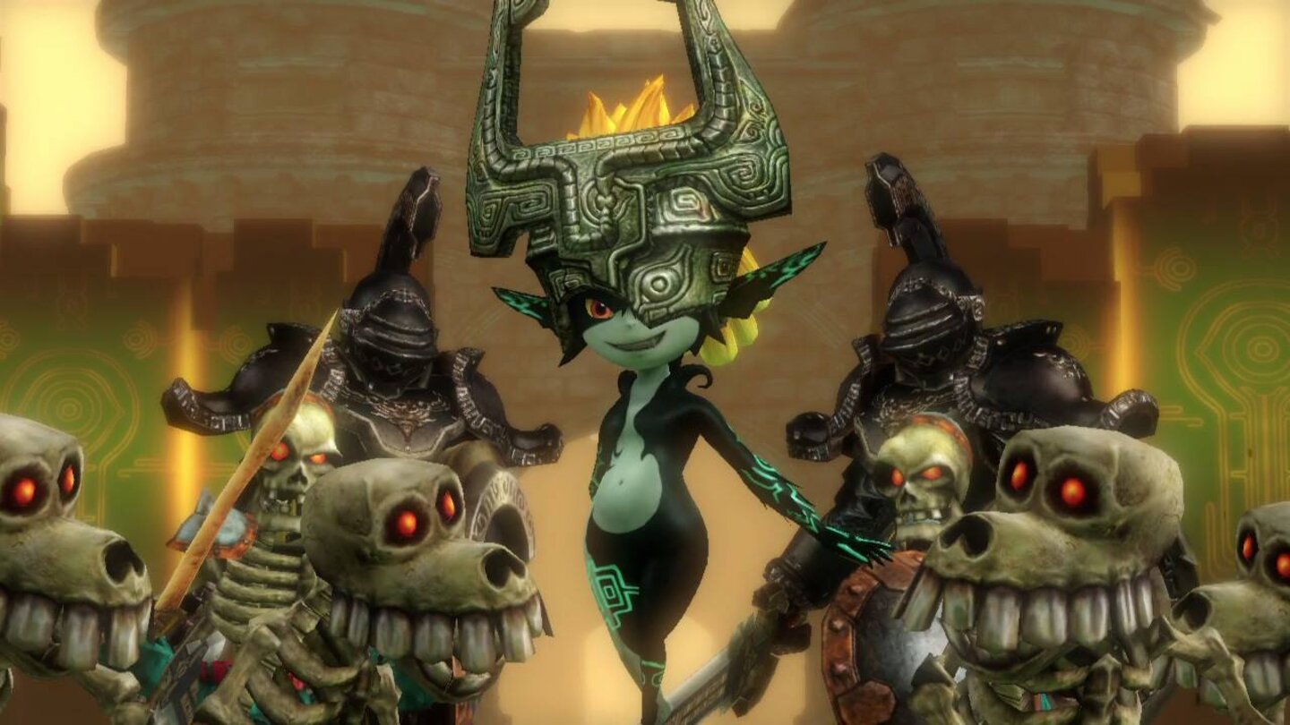 Hyrule Warriors: Definitive Edition gefällt mir mit seinen völlig übertriebenen Kloppereien, obwohl, oder gerade weil, ich sonst nichts mit Zelda am Hut habe.