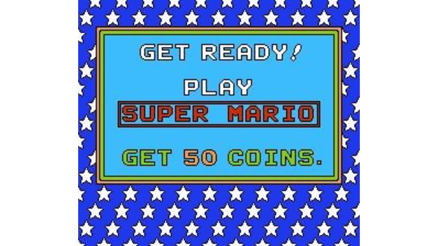Play Super Mario - Get 50 coins