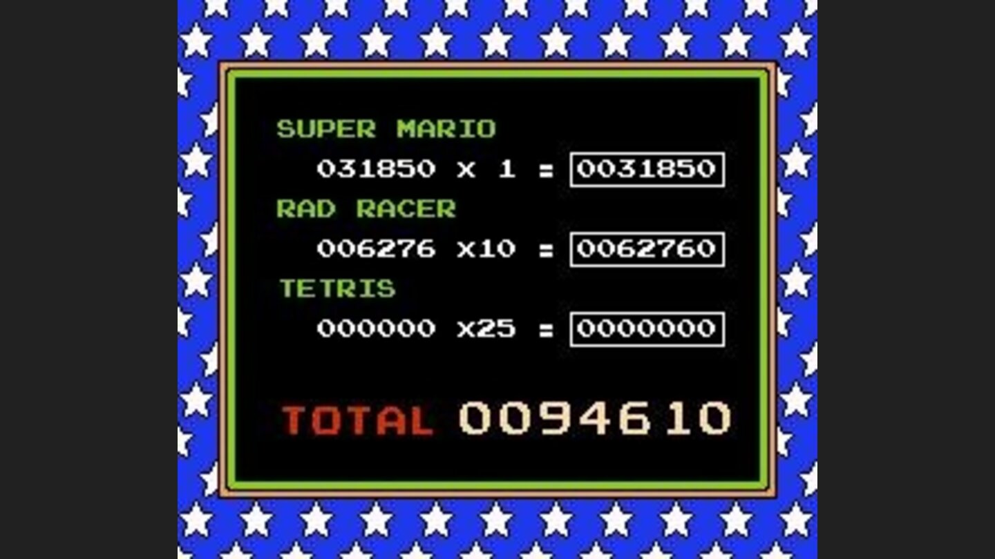 Here is your final score