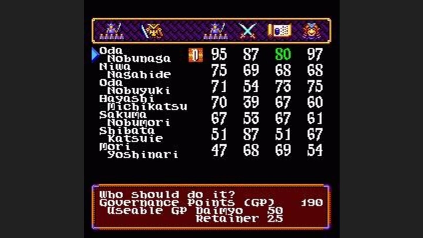 Choosing a general to perform an action