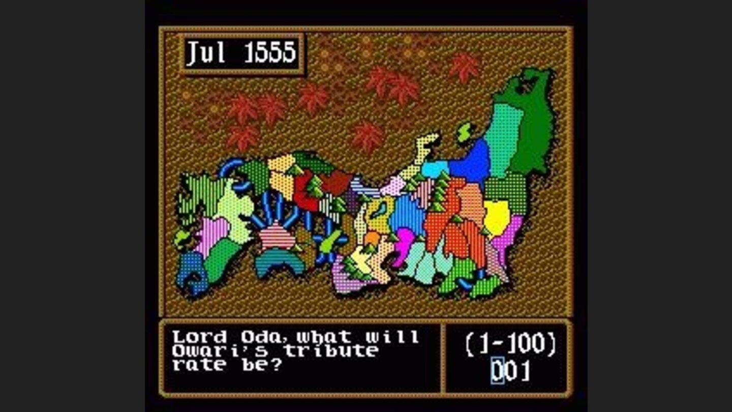 Setting the harvest tribute rate